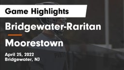 Bridgewater-Raritan  vs Moorestown  Game Highlights - April 25, 2022