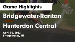Bridgewater-Raritan  vs Hunterdon Central  Game Highlights - April 30, 2022
