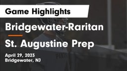 Bridgewater-Raritan  vs St. Augustine Prep  Game Highlights - April 29, 2023