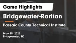 Bridgewater-Raritan  vs Passaic County Technical Institute Game Highlights - May 25, 2023