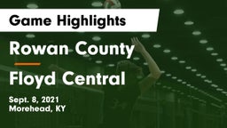 Rowan County  vs Floyd Central Game Highlights - Sept. 8, 2021