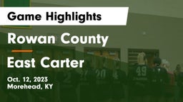 Rowan County  vs East Carter Game Highlights - Oct. 12, 2023