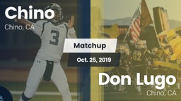 Matchup: Chino  vs. Don Lugo  2019