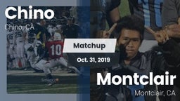 Matchup: Chino  vs. Montclair  2019