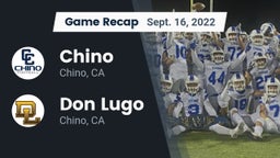 Recap: Chino  vs. Don Lugo  2022