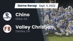 Recap: Chino  vs. Valley Christian  2022