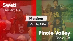 Matchup: Swett vs. Pinole Valley  2016