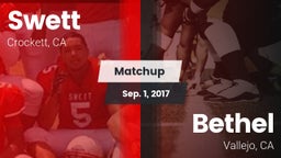 Matchup: Swett vs. Bethel  2017