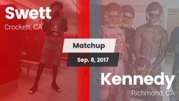 Matchup: Swett vs. Kennedy  2017