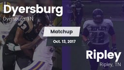 Matchup: Dyersburg vs. Ripley  2017