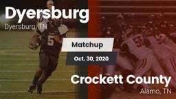 Matchup: Dyersburg vs. Crockett County  2020