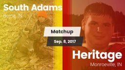 Matchup: South Adams vs. Heritage  2017