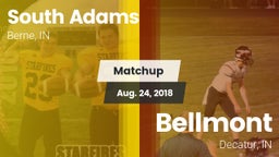 Matchup: South Adams vs. Bellmont  2018
