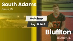 Matchup: South Adams vs. Bluffton  2018