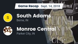 Recap: South Adams  vs. Monroe Central  2018