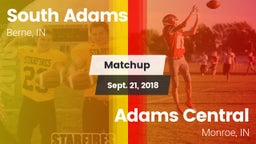 Matchup: South Adams vs. Adams Central  2018