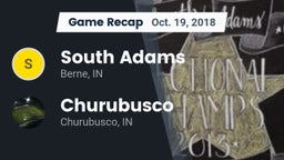 Recap: South Adams  vs. Churubusco  2018