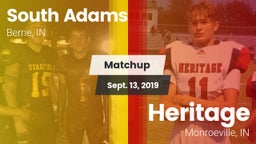 Matchup: South Adams vs. Heritage  2019