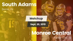 Matchup: South Adams vs. Monroe Central  2019