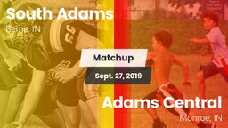 Matchup: South Adams vs. Adams Central  2019