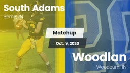 Matchup: South Adams vs. Woodlan  2020