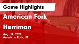 American Fork  vs Herriman  Game Highlights - Aug. 17, 2021