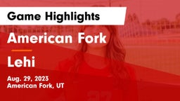 American Fork  vs Lehi  Game Highlights - Aug. 29, 2023