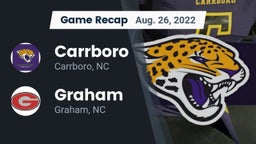 Recap: Carrboro  vs. Graham  2022