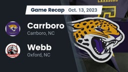 Recap: Carrboro  vs. Webb  2023