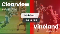 Matchup: Clearview vs. Vineland  2016