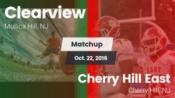 Matchup: Clearview vs. Cherry Hill East  2016