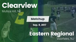 Matchup: Clearview vs. Eastern Regional  2017
