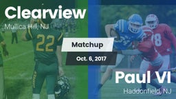 Matchup: Clearview vs. Paul VI  2017