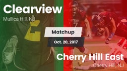 Matchup: Clearview vs. Cherry Hill East  2017