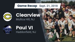 Recap: Clearview  vs. Paul VI  2018