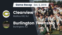 Recap: Clearview  vs. Burlington Township  2018