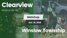 Matchup: Clearview vs. Winslow Township  2018
