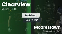 Matchup: Clearview vs. Moorestown  2018