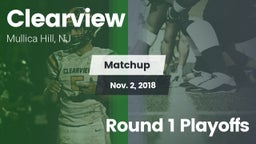 Matchup: Clearview vs. Round 1 Playoffs 2018