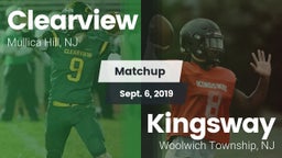 Matchup: Clearview vs. Kingsway  2019