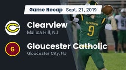Recap: Clearview  vs. Gloucester Catholic  2019