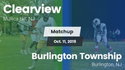 Matchup: Clearview vs. Burlington Township  2019