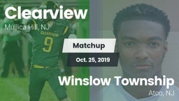 Matchup: Clearview vs. Winslow Township  2019