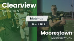 Matchup: Clearview vs. Moorestown  2019