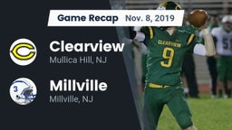 Recap: Clearview  vs. Millville  2019