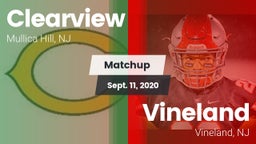 Matchup: Clearview vs. Vineland  2020