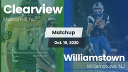 Matchup: Clearview vs. Williamstown  2020