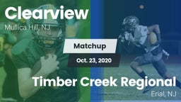 Matchup: Clearview vs. Timber Creek Regional  2020