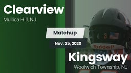 Matchup: Clearview vs. Kingsway  2020