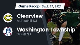 Recap: Clearview  vs. Washington Township  2021
